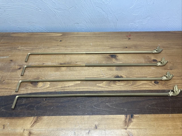 Victorian Swing Arm Expandable Curtain Rods 2