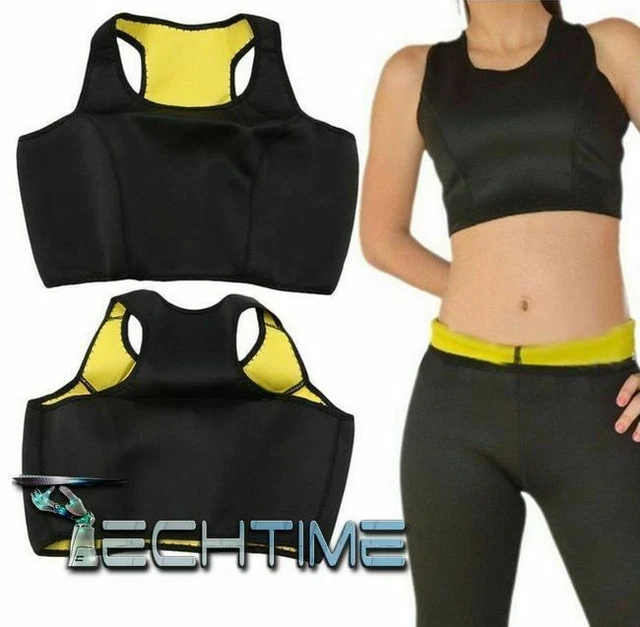 Canotta Top Hot Shapers Fascia Sauna Dimagrante Canottiera Fitness Palestra