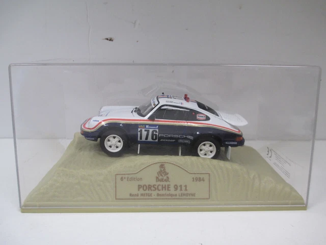 Porsche 959 #186 R. Metge - D. Lemoyne Paris-Dakar 1986 - 1:43 IXO - Collection