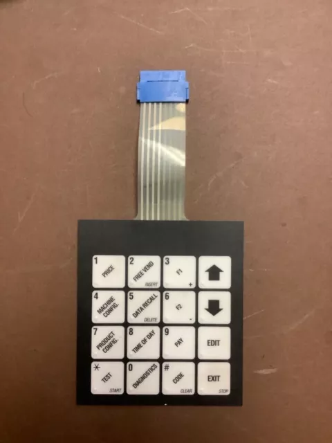 National Vending Machine Service Keypad 90DayWarranty Crane 157-168