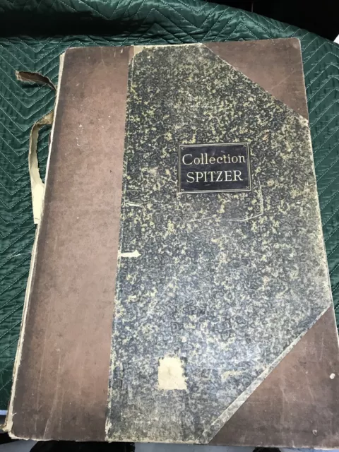 Large Folio, Spitzer Collection, One of the most important art collections 1893