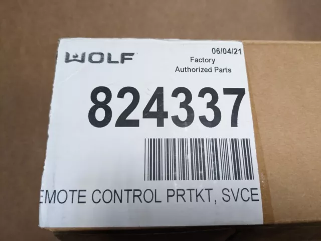 Wolf Range Hood  Remote Control Kit 824337