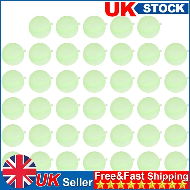 Absorbent Ball Reusable Summer Water Bomb Pool Party Water Games (Light Green)