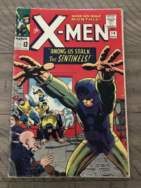 X-Men Silver Age Lot of 6 (13-86) VG-F+. Juggernaut, Sentinels, Spider-Man!