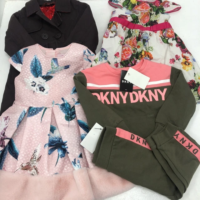 Pacchetto misto abbigliamento ragazza taglia 12-18 mesi DKNY Ted Baker 491381