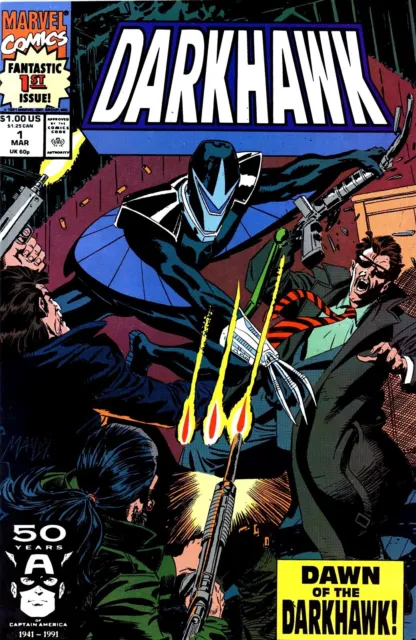 Darkhawk #1 Marvel Comics 1991 1st Appearance Near Mint Key Issue!