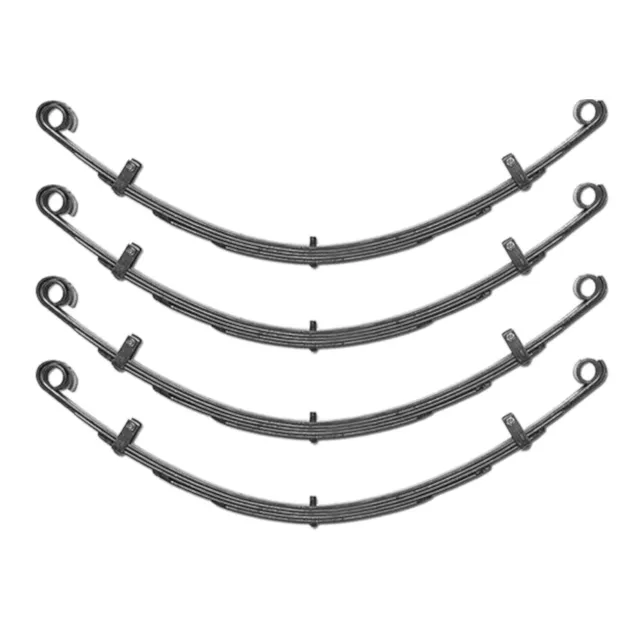 Rubicon Express RE1425 Set of 4 Front/Rear STD. 4" Leaf Springs for YJ Wrangler