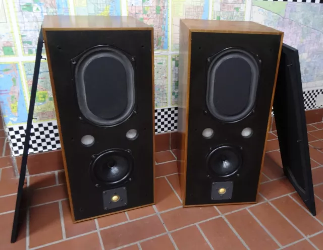 Paar MONITOR AUDIO Lautsprecher Boxen 54kg. vintage hifi speakers