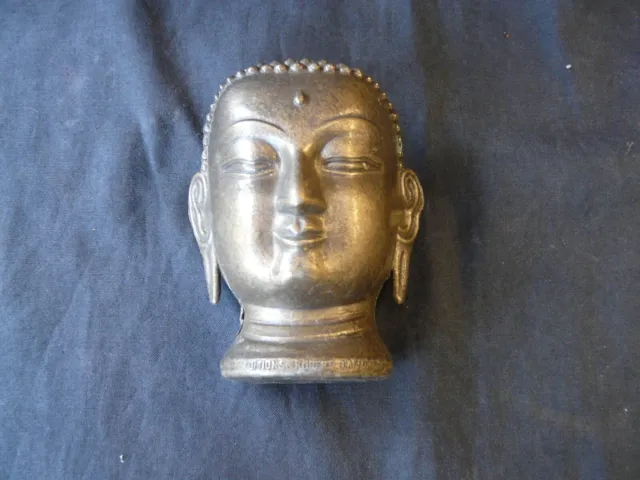 Statuette tête de Bouddha en bronze Editions Robert Lafont REF 4759