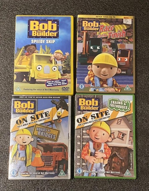 BOB THE BUILDER DVD Bundle X 4 - Europe Region 2 £16.31 - PicClick UK