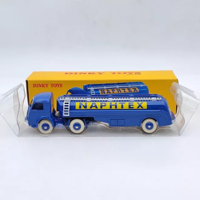 Atlas Dinky Toys 32CB Tracteur Panhard AVEC SEMI-Remorque Citerne "NAPHTEX"