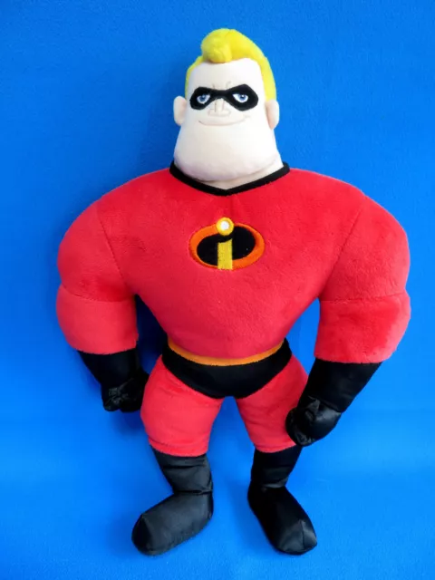15" TALKING plush MR BOB PARR soft toy THE INCREDIBLES DISNEY STORE * EXCLUSIVE
