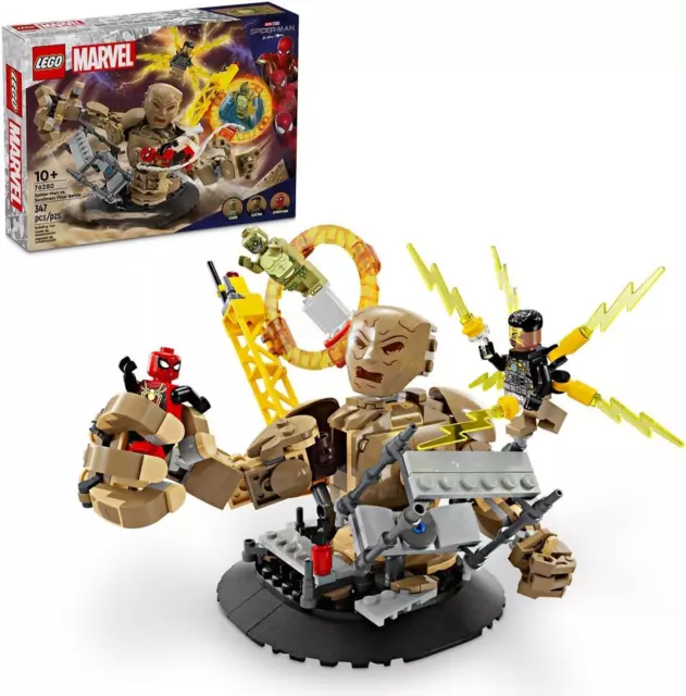 LEGO 76280 Spider-Man vs. Sandman: Final Battle - Super Heroes Marvel from Ta...