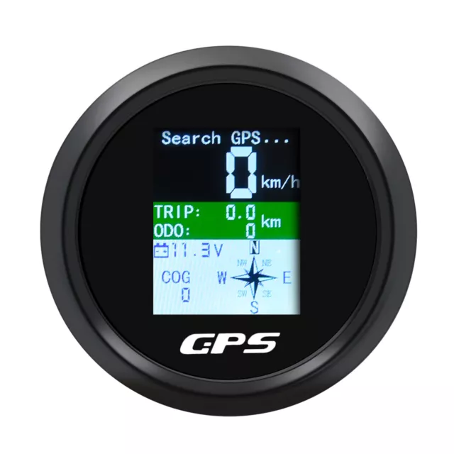 85mm Digital GPS Tachometer Geschwindigkeitsmes Für Boot Auto