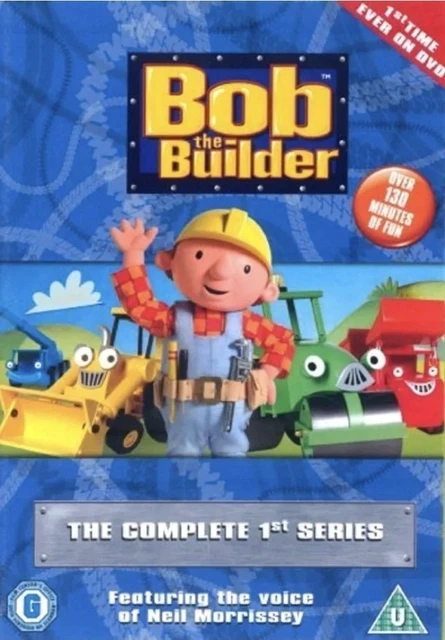 BOB THE BUILDER COMPLETE SERIES 1 DVD 1st First Season One Original UK ...