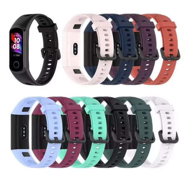 Soft Silicone Strap Replacement Watch Band for HUAWEI Band 4 / Honor Band 5i UK