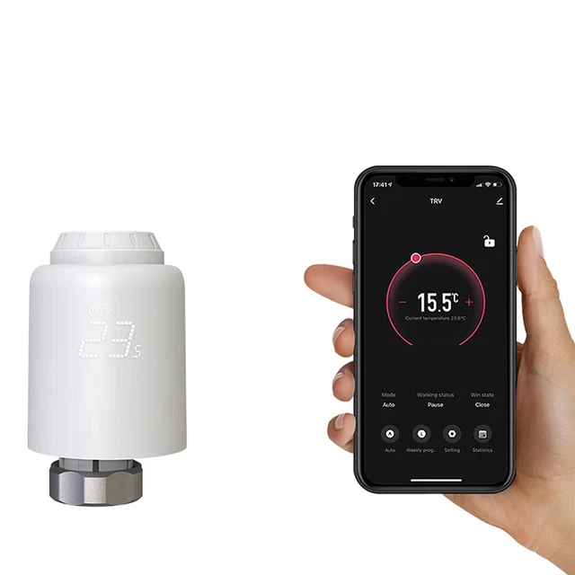 Convecteur électrique KESSER 2400W - Connecté WiFi, Télécommande - Écran Tactile - 4 Roues - Minuterie 24h - Économe - 8