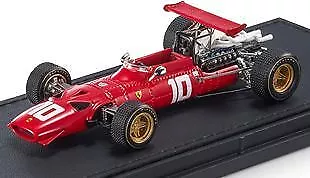 GP Replicas 1:43 Maßstab Ferrari 312 1968 #10 Jackie Ickx 4. Holland GP 1968