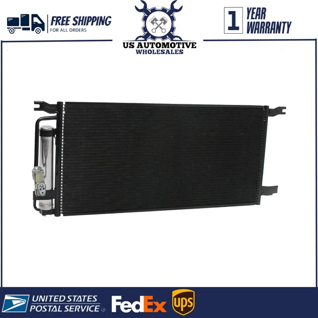 AC Condenser A/C Air Conditioning with Receiver Drier For 2001-2006 GM SUV Truck