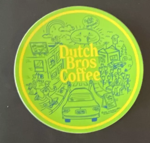 NEW DUTCH BROS Coffee Dutch Luv February 2023 Sticker 2.75 PicClick