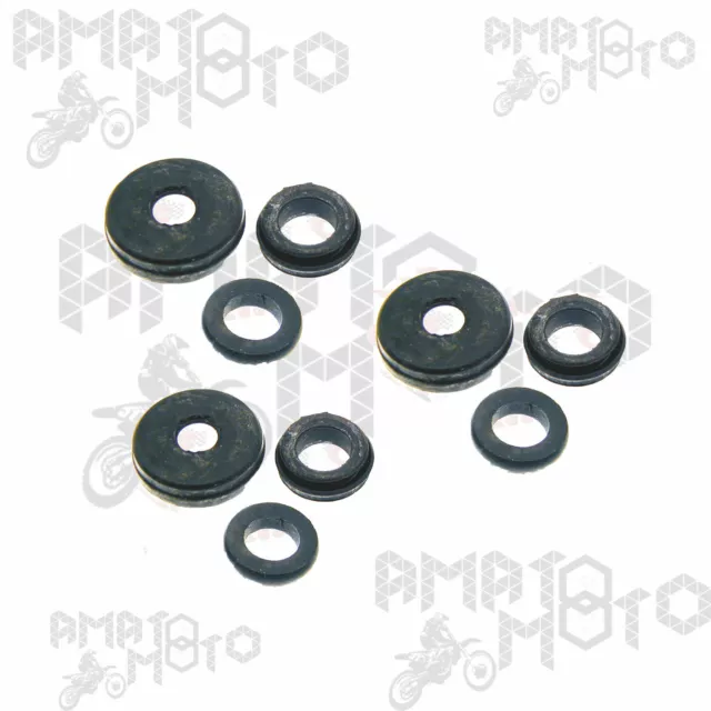 Kit Completo Serie Gommini Cilindretto Pompa Freno Per Ape Tm P 602 P 703