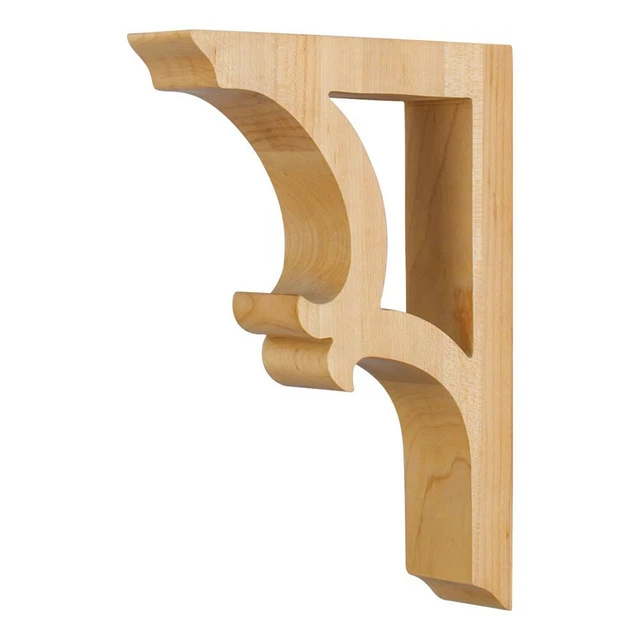 Mocela perforada de artes y oficios de madera de goma ONE- 1-7/8"" W x 7-1/2"" H Mocela perforada de artes y oficios de madera de goma ONE- 1-7/8"" W x 7-1/2"" H