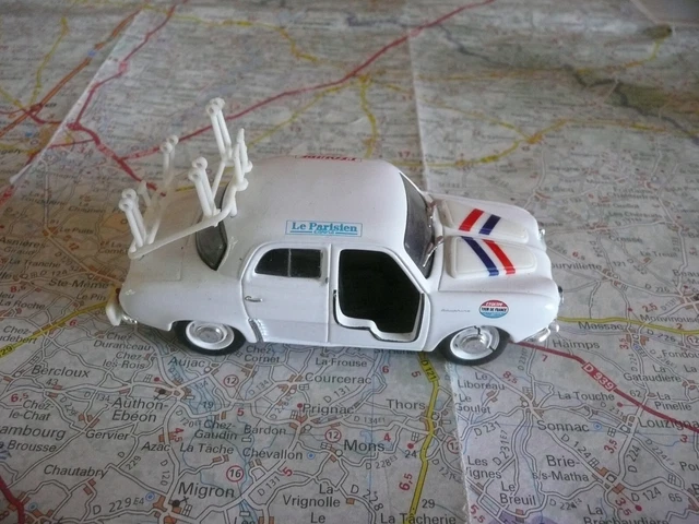 CITROEN 2CV BERGER et SA REMORQUE TOUR DE FRANCE NOREV 1:43 of refe
