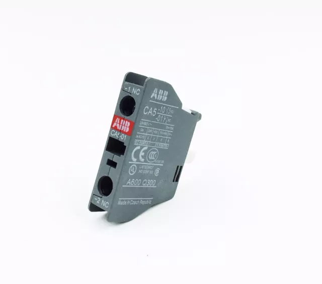 A● ABB CA5-01 Auxiliary Contact Block 1 Pc