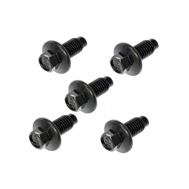 For Workhorse Custom Chassis W42 2006-2011 Oil Drain Plug M12-1.75 Black Steel