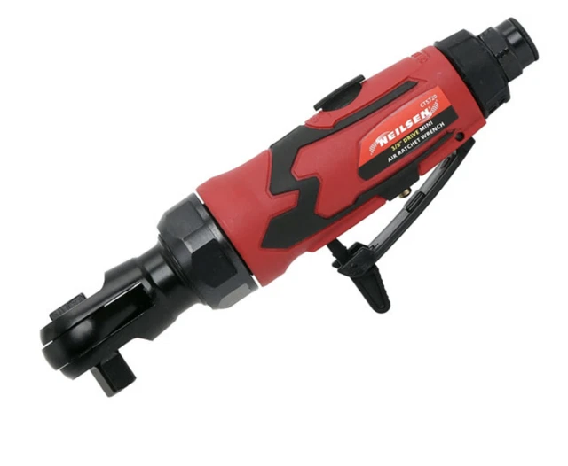 Air Ratchet Socket Wrench 3/8"Dr 27NM, 180RPM, 0.52KG, 183mm Long, HEAVY DUTY