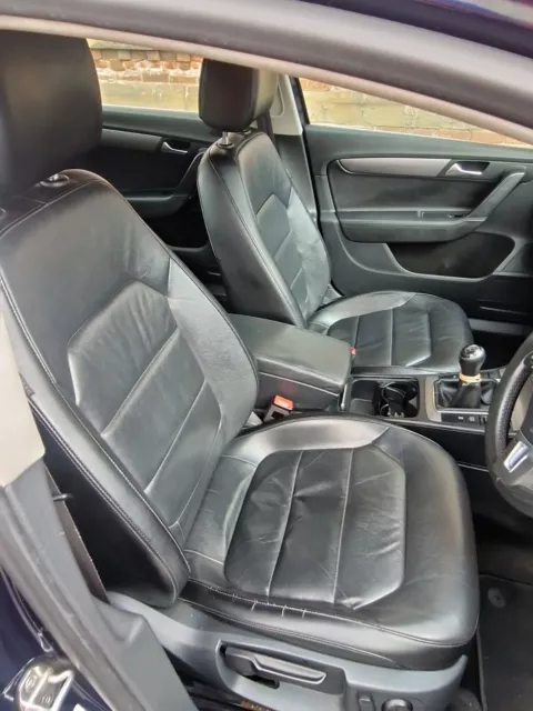 VW PASSAT CC 3C B7 Complete Black Leather Interior Heated Seats