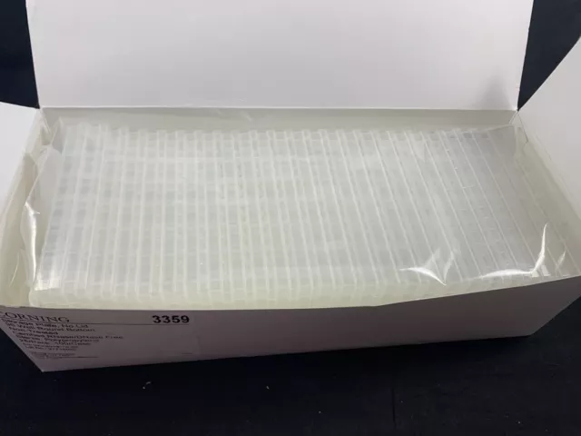 CORNING 96-Well Clear Microplates Sterile Round Bottom No Lids 3359 25/Pack