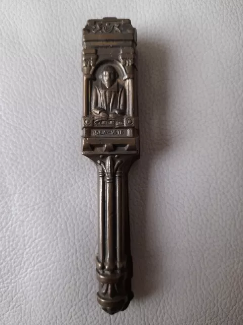 Vintage William Shakespeare Brass Nut Crackers