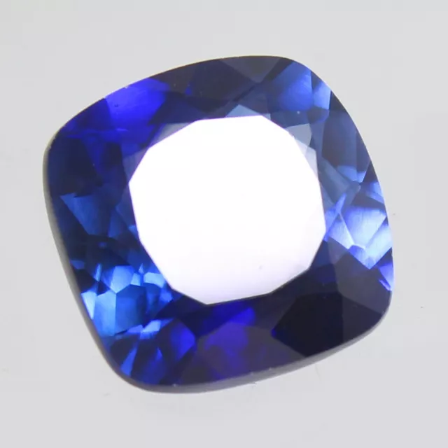 12.30 CT Naturel Flawless Royal Saphir Bleu Madagascar Certifié Coussin Gemmes