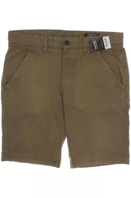 JACK&JONES bermuda pantaloni corti cotone chino consistente marrone scuro Mis XL 2