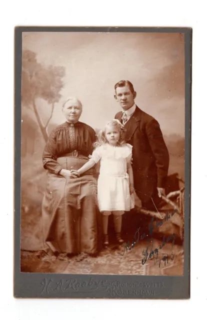 CAB Foto Schönes Familienbild - Kopenhagen 1913