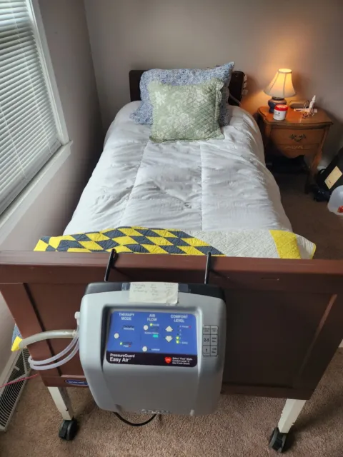Invacare G53 Hospital Bed with Air Mattress