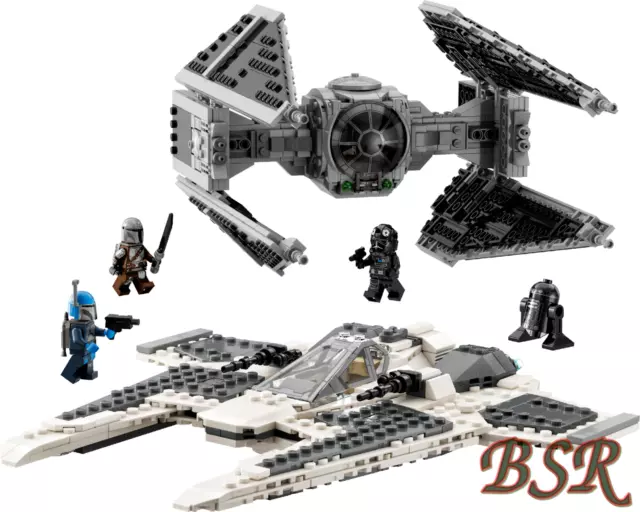 LEGO® Star Wars: 75348 Mandalorianischer Fang Fighter vs. TIE Interceptor™ ! NEU 2