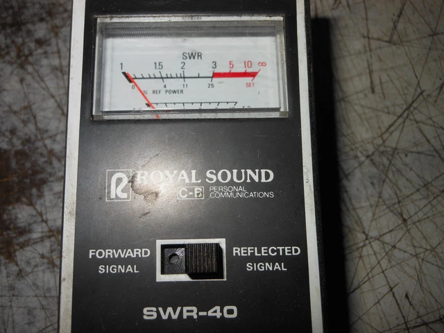 ROYAL SOUND SWR-40 SWR mètre radio amateur amateur CB HF EUR 28,00 ...