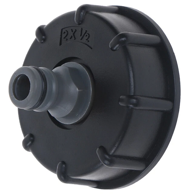 1 pz adattatore tubi IBC connettore riduttore raccordo serbatoio acqua 2"" grossolano ThreaI4U St