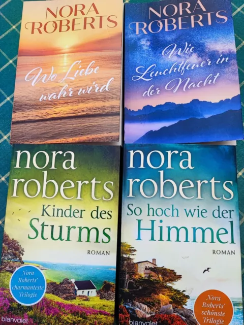 Kleines Bücherpaket - 4 Taschenbücher - Nora Roberts -