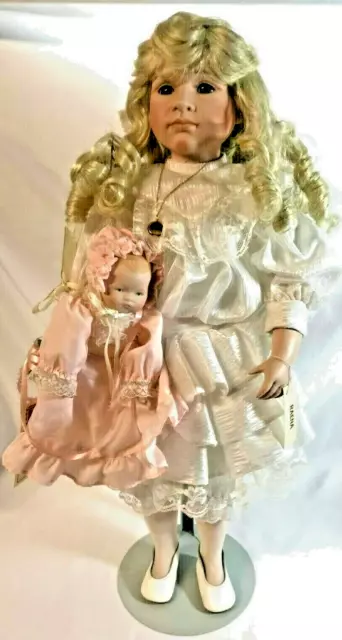 Dynasty Doll Collection Anna Collection "Raena" Porcelain Collectible Doll