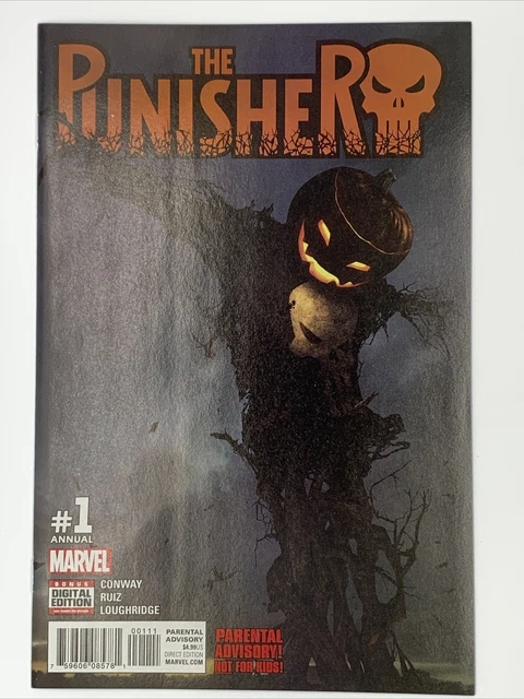 The Punisher Annual #1 Rahzzah Variant Cover Halloween Issue