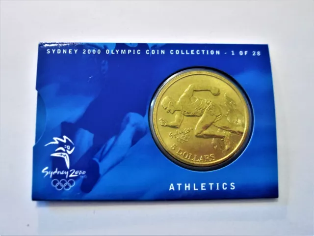 Australien  5 Dollars  2000  Olympiade Sydney  "Athletics"