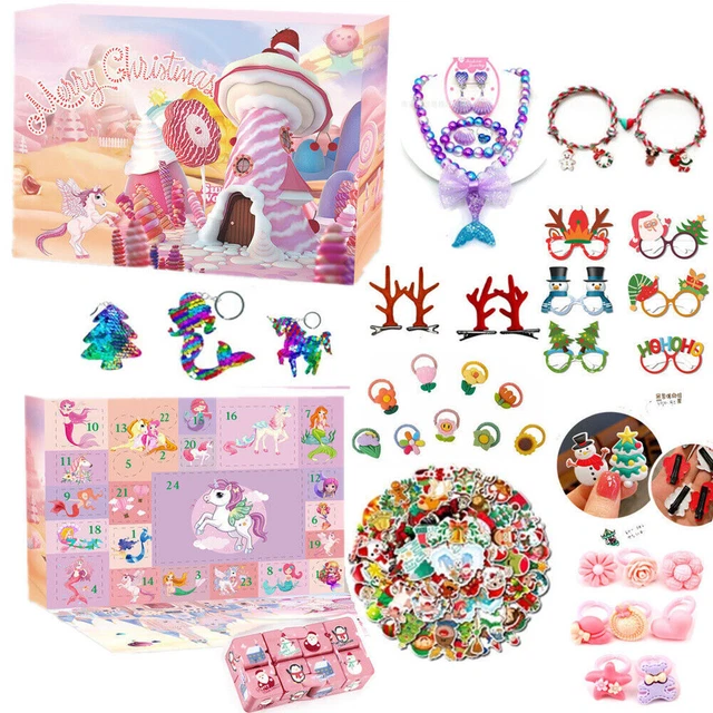 CHRISTMAS ADVENT CALENDAR 2024 Jewelry Blind Box Bracelet Necklace
