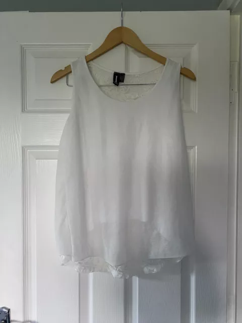 White Top size 12 Izabel Womens