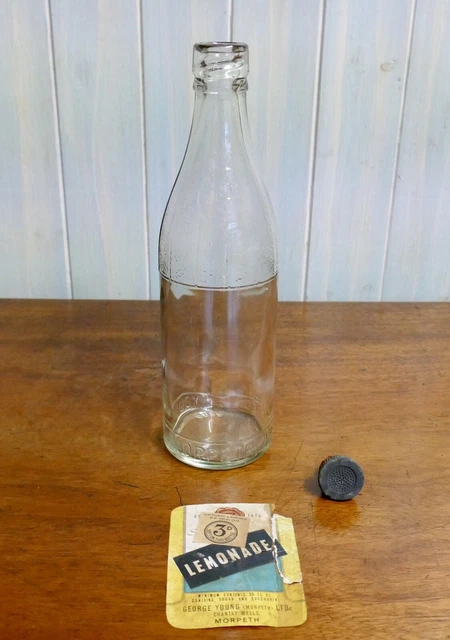 Vintage George Young (Morpeth) Ltd Chantry Wells Glass Lemonade Bottle Stopper