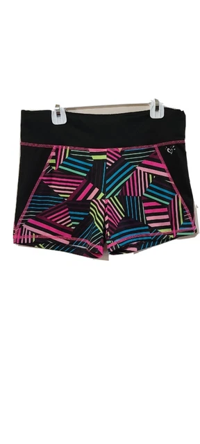 Justice Girls  Size 18 shorts. Activewear Multi Color Pull On In EUC. Summer