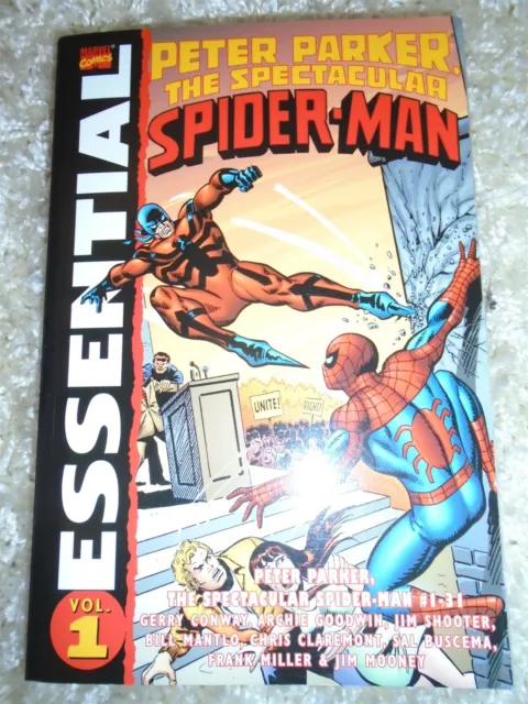 ESSENTIAL SPECTACULAR SPIDER-MAN Vol. 1 Marvel Comics TP TPB GN