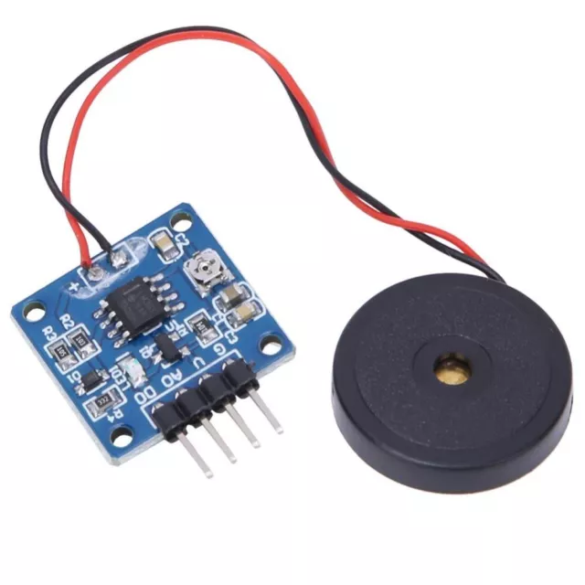 AD/DO  (1) Piezoelectric Vibration Sensor Module 5.0V DC Tapping Sensor Module